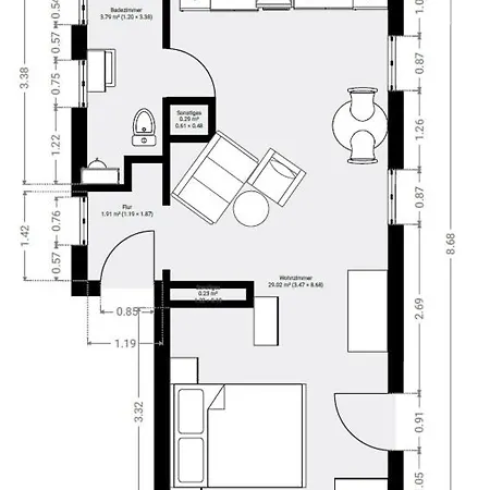 Der Nagelhof Ferienwohnungen Twielenfleth Kamer foto